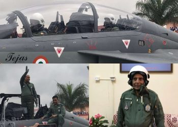 अपने तेजस पर उडान भर राजनाथ ने बनाया रिकार्ड