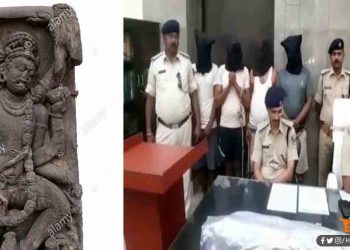 तस्करों के निशाने पर है मंदिर में रखे भगवान