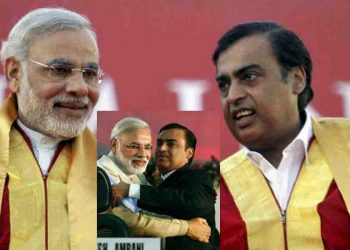 मैं मुकेश अंबानी के लिये कुछ भी करने का वचन देता हूँ : नरेन्द्र  मोदी