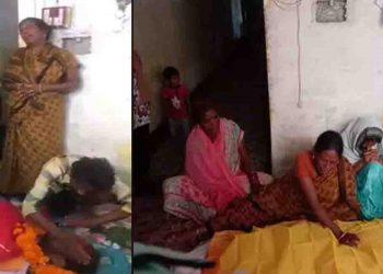 बेटे की थी अंतिम इच्छा : माँ अर्थी के सामने पूरी रात गाती रही लोकगीत