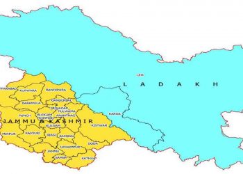जम्मू-कश्मीर और लद्दाख के नए नक्शे में पीओके का मीरपुर और मुजफ्फराबाद भी शामिल