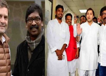 झारखंड में महागठबंधन : CM पद के लिए हेमंत सोरेन का नाम