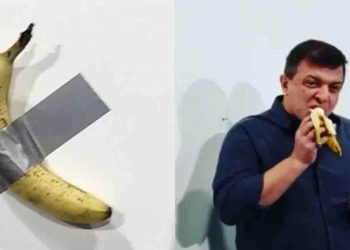 दीवार पर चिपका एक केला 85 लाख रूपये में बिका था, लेकिन बिकने से पहले ही मालिक ने खा लिया