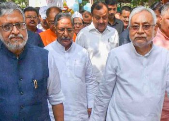 बिहार बीजेपी का बयान जदयू के बराबर सीटों पर लड़ेगी भाजपा, उससे एक भी कम मंजुर नहीं