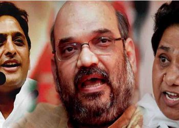 अमित शाह के बयान पर बवाल : मायवती-अखि‍लेश ने दी CAA पर बहस की चुनौती