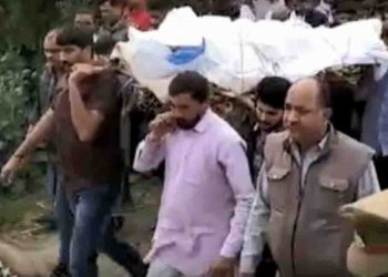 अंकित शर्मा की अंतिम यात्रा में राम नाम सत्य की जगह लगे CAA-NRC के सपोर्ट में नारे