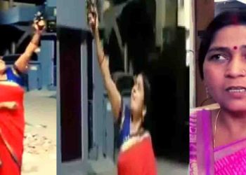 कोरोना भगाने के लिये बीजेपी नेत्री ने कर दी हवाई फायरिंग : कोरोना तो नहीं भागा, पद चला गया