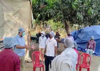 बिहार के वैशाली में जो युवक कोरोना पॉजेटिव निकला : उसने झाड़-फूक भी करवाई थी