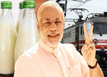 मोदी जी को टैग कर महिला ने बच्चे के लिए मांगा ऊंटनी का दूध, और राजस्थान से रेलवे ने पहँचा दिया दूध