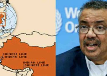 चीन हितैषी WHO की घिनौनी हरकत : लद्दाख को दिखाया बीजिंग की सीमा में