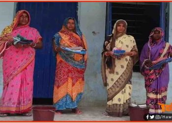 क्वारेंटाइन सेंटर में महिलाओं को साड़ी के जगह मिली ‘लुंगी’, पूछ रही हैं पहने कैसें ?