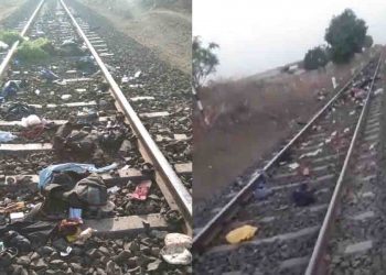 मुंबई से पटरी के रास्ते पैदल निकले थे 17 दिहाड़ी मजदूर : मालगाड़ी ने कुचल डाला