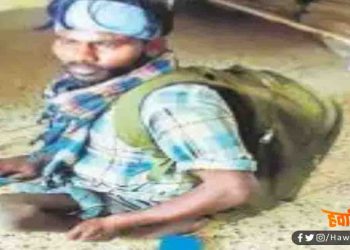 दिनेश के जज्बे को सलाम : दोनों पैरों से लाचार, घुटने के बल पंजाब से पहुंचे मोतिहारी