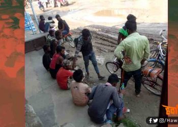 मकान मालिक और ठेकेदार ने भगा दिया : पलामू से साइकिल चलाकर आया 72 मजदूरों का जत्था