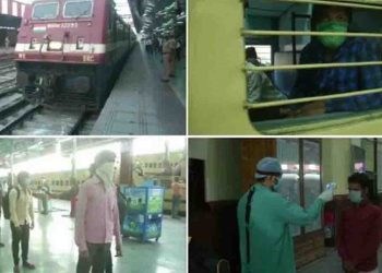 बिहार से लॉकडाउन में भी खुल रही है मजदूरों से भरी ट्रेन : भारी संख्या में रात को भेजे गए मजदूर