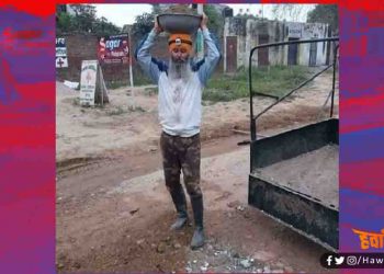 जज्बे को सलाम : पंजाब के इस सख्श ने अकेले ही भर दिये सड़क के सैकड़ो गड्ढ़े