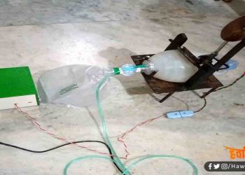 जमशेदपुर के युवक ने बनाया अब तक का सस्ता वेंटीलेटर : आसानी से हाथ में उठाकर ले जा सकते हैं