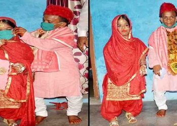 बिहार में अनोखी शादी : 3 फीट के दुल्हे ने ढ़ाई फीट के दुल्हन से किया निकाह