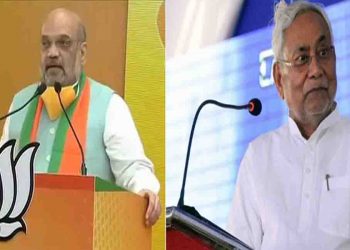 जब अमित शाह CM नीतीश का गुणगान कर रहे थे : नीतीश कुमार अपने कार्यकर्ताओं के संग अलग वीडियो कांफ्रेसिंग में व्यस्त थे