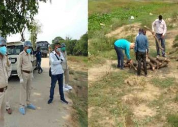 कोरोना से मरे दारोगा का नहीं हो सका पिंडदान, श्मशान घाट से भागे मुखाग्नि देने वाले लोग