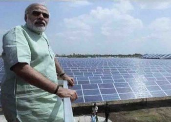 Modi Ji, Sour Urja pariyojna, Soler Pannel