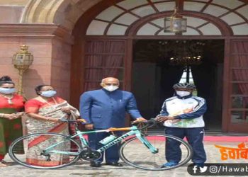 नई साइकिल खरीदने के लिए ढाबे में बर्तन धो रहा था ये चैंपियन, राष्ट्रपति ने गिफ्ट की नयी साइकिल
