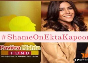 Ekta Kapoor, ShameonEktaKapoor