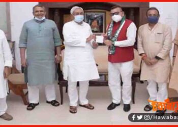 DGP, Gupteshwar Pandey, Bihar DGP, Bihar DGP JOIN JDU, Nitish Kumar, Bihar Election, Bihar Election 2020,