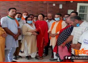 Kangna Ranaut Mothers Join BJP, kangna ranaut ki maa ne BJP Join Kiya, Kangna Ranut Mothers,