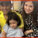 Dhoni, Dhoin with her doughter, Dhoni, Shakshi,