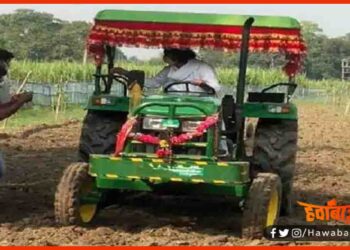Tej Pratap Yadav, Bihar Chunav, Tej Pratap Yadav on Tractor, Bihar Election,