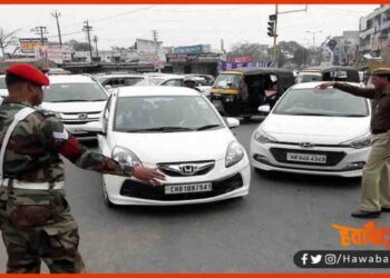 Bihar Chunav, Vehicle Checking, Indian Army, Pvt Car, Bihar News, Bihar Hindi Khabar,