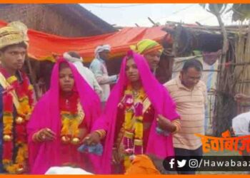 Do Patni ke beech pati ka bantwara, pati aur patni ke beech bantwara, Bihar news, Bihar lettest news, Pati kis patni ke sath rahega, Azab Gazab,