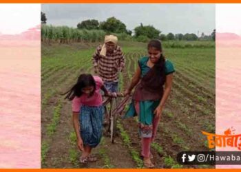 Honhar Betiyan, Betiyon par garv hai, Karnatak News, Kallpa, Farmer ki beti ne khet jot diya, Khet ku jutai, Bihar news,