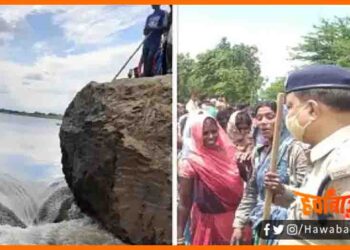 Darbhanga, Baadh News, Flood in Bihar, Gramino ne khud hi kaat dala bandh, Baadh ka paisa kaise milega, Baadh Rahat ka Paisa aplay, Baadh rahat kaise milega, Darbhanga news, Bihar news, Mithila news,