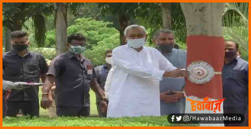 CM Nitish Ne Ped ke sath Manai Rakhi, CM Nitish , Raksha Bandhan Par CM Nitish ka Sandesh, Rakhi par CM ka Sandesh, CM Nitish on Rakshabandhan, Rakhi par cm ka sandesh,
