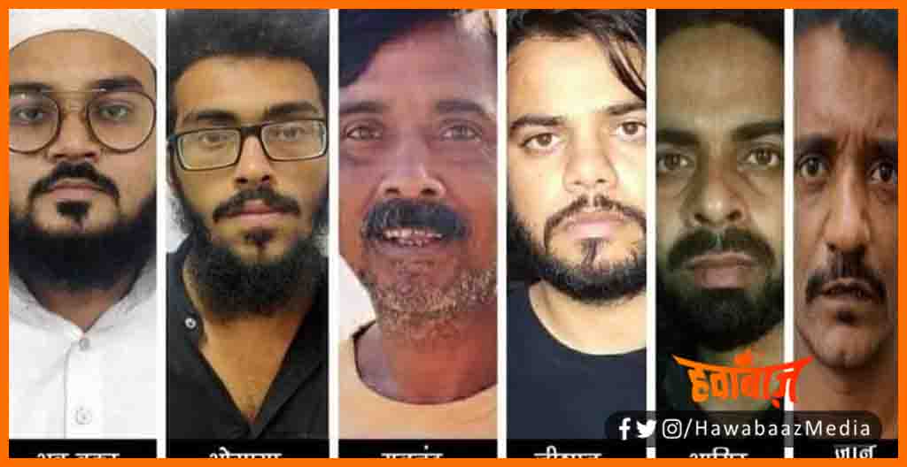 6 Atanki Girftar, Bharat ko dahlane ki shajish, Atanki girftar, Bihar news, Bihar lettest news, Bihar khabar, Bihar hindi news,