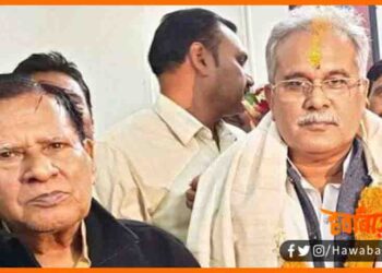 ChhatisGarh CM Bhupesh Baghail ke pita girftar, Brahmano par tippani, Nand Kishore baghail, Bhupesh baghail,