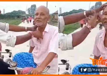 Jiya ho bihar ke lala, Saikil par dadhi banane ka video viral, Viral video, Bihar news, Bihar lettest news, Bihar, Bihar update, Bihar khabar,