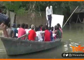 Naav Par pathshala, Nav par pathshala, Real hero, Asli hero, Salute hai, Bihar lettest news, Bihar Khabar, Bihar hindi news, Bihar Lettest news,