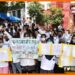 PMCH, PMCH ke Chhatro ka dharna, MBBS me fail Chhatro ka dharna, OPD hai band, Bihar news, MBBS