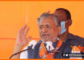 Sushil Modi, Khule me sauch karne wale ke pichhe dholak bajaye, Sushil Modi, Bihar news, Bihar hindi news, Bihar khabar, Bihar lettest news, Bihar Hindi khabar,
