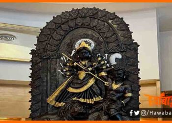 Chocklet se bani durga ka Doodh me hoga visarjan, Durga puja, Anokha Durga Pandal, Durga pandal, Bihar hindi news, Bihar update, Bihar lettest news, Bihar khabar, Bihar hindi news, Bihar samachar, Bihar lettest news,